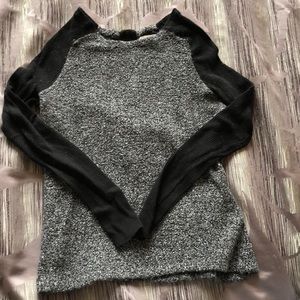 Loft mixed pattern sweater